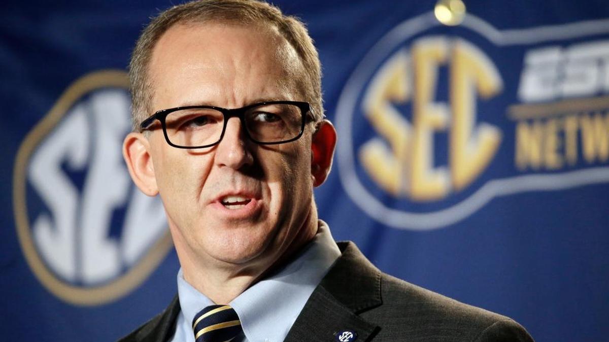 SEC commissioner Greg Sankey.