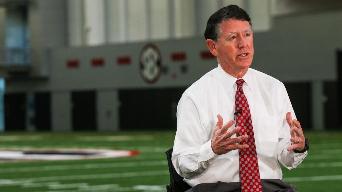 Georgia athletics director Greg McGarity.