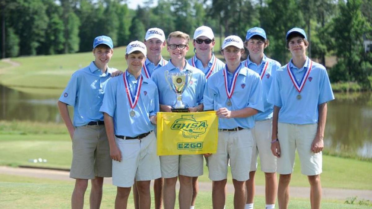 The Columbus High golf team won the program’s 11th state championship on Monday at Bartram Trail in Evans. Ga.
