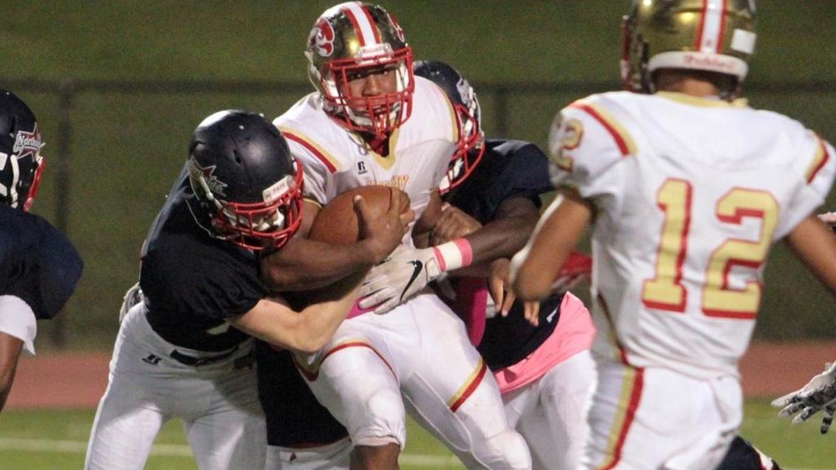 Hardaway running back Marco Lee looks to end his senior season with a big game against the Shaw Raiders.