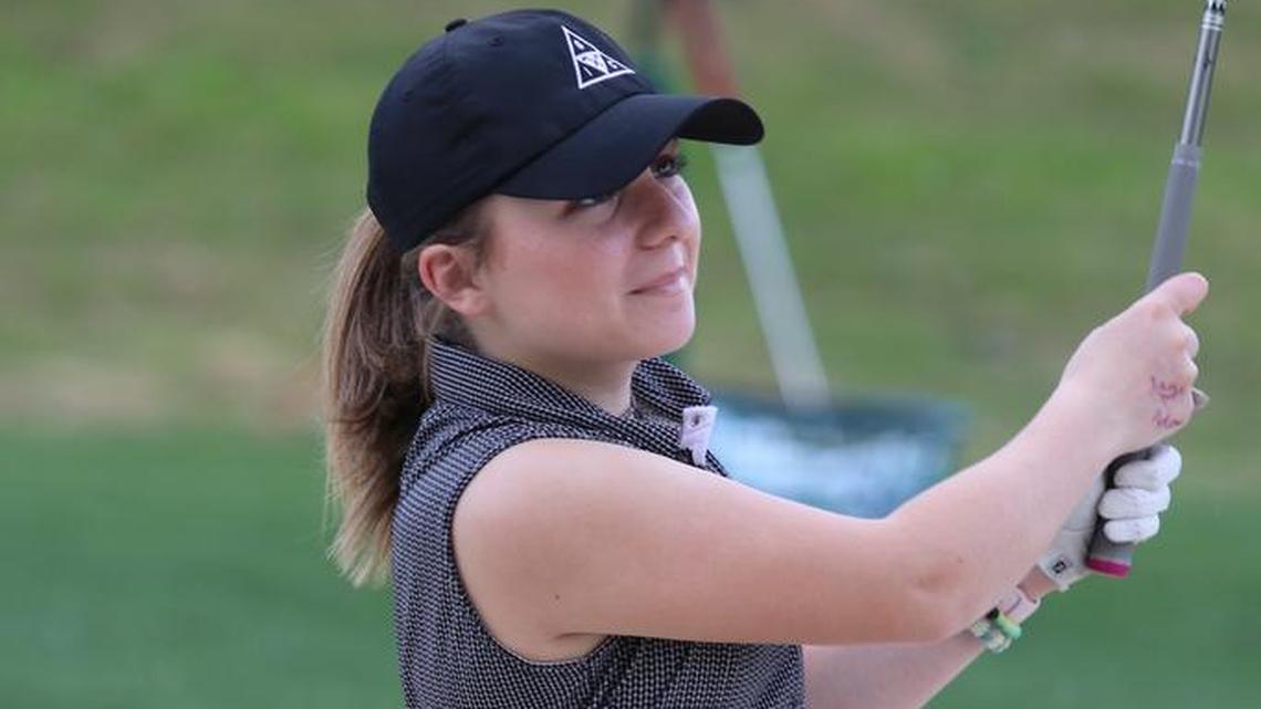 Brookstone sophomore golfer Sanders Hinds’ play at the Maple Ridge Junior Girls Classic brought a historic first for her school.