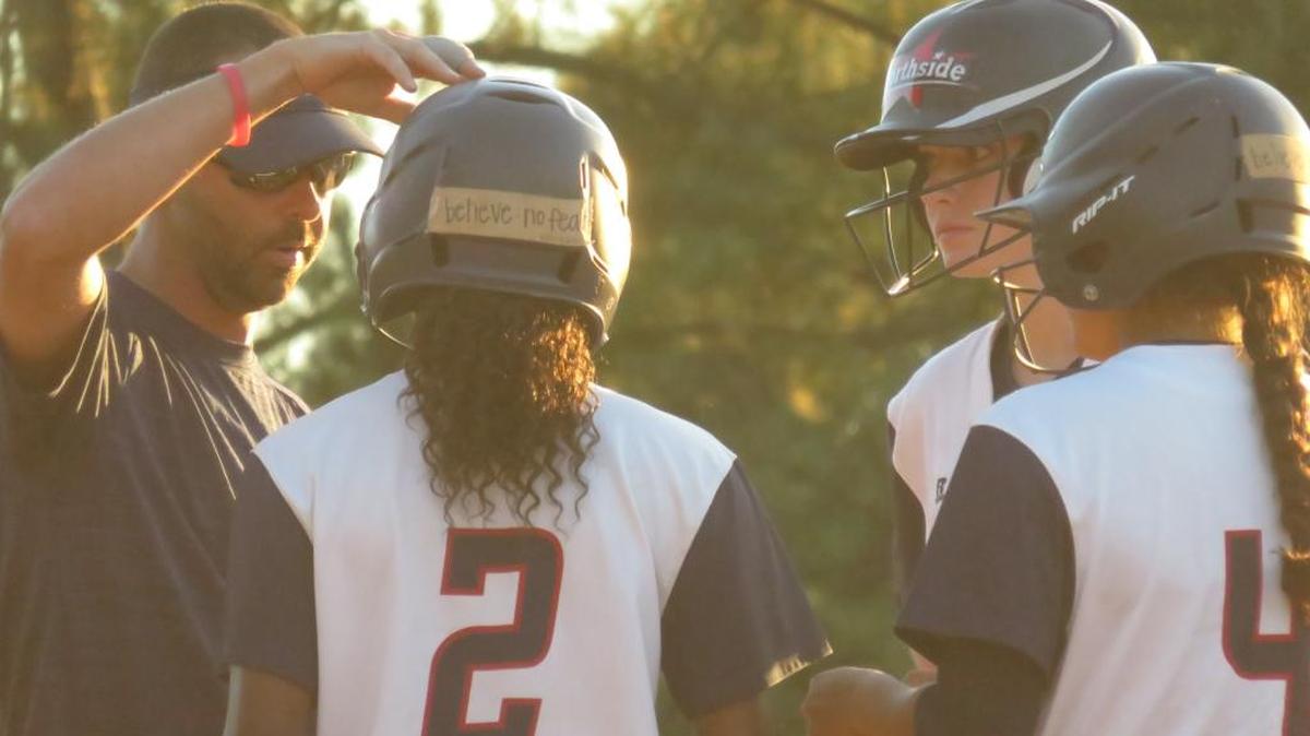 Northside head softball coach Brandon Jenkins’ Lady Patriots must win Game 2 against Stephens County Saturday to win the Class 4A state championship.