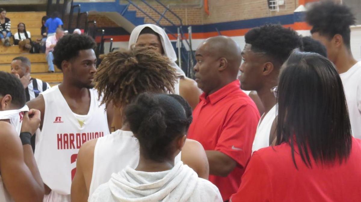Hardaway head coach Kendall Mills’ Hawks fought off a hard-charging Stewart County to grab their second win of the young 2017-2018 season