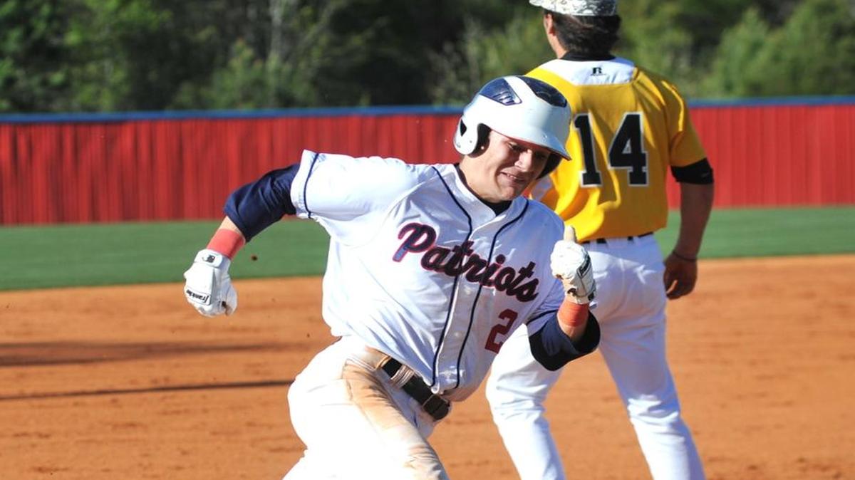 Northside’s Chantler Valero rounds third base on the way to home plate for Northside’s second run in the first inning of the game against Harris County Thursday at Northside High School