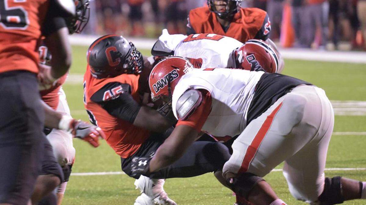 Spotted at the Central versus Opelika football game Friday Sept. 29, 2017.
