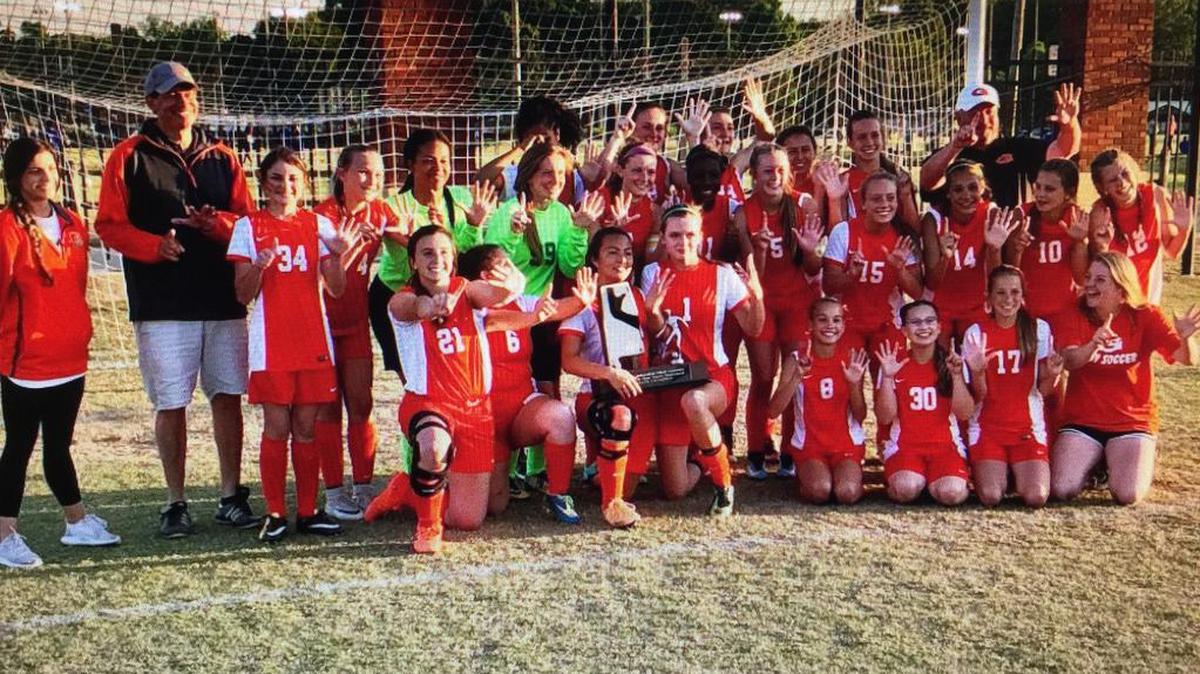 The Glenwood Lady Gators soccer team overcame a slow start to the season and finished it off with their sixth straight state AISA state championship