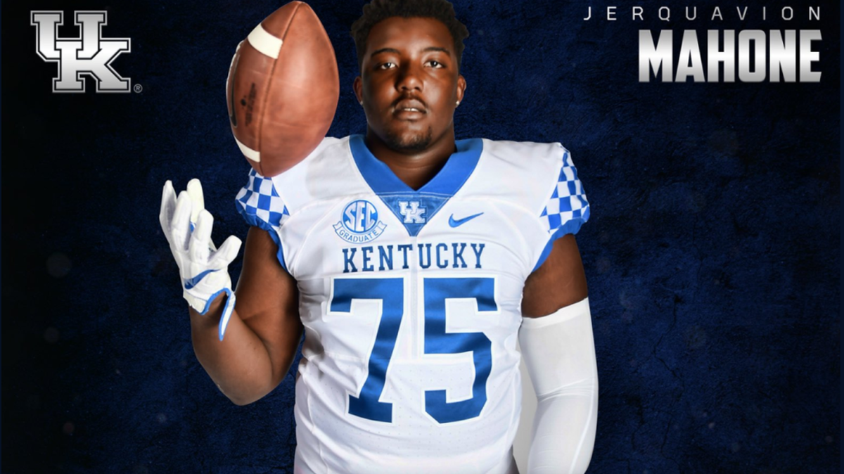 Manchester defensive lineman Jerquavion Mahone has committed to play football at Kentucky