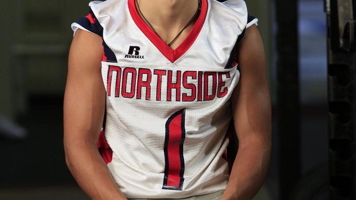 David Apiag is a wide receiver and defensive back for Northside.