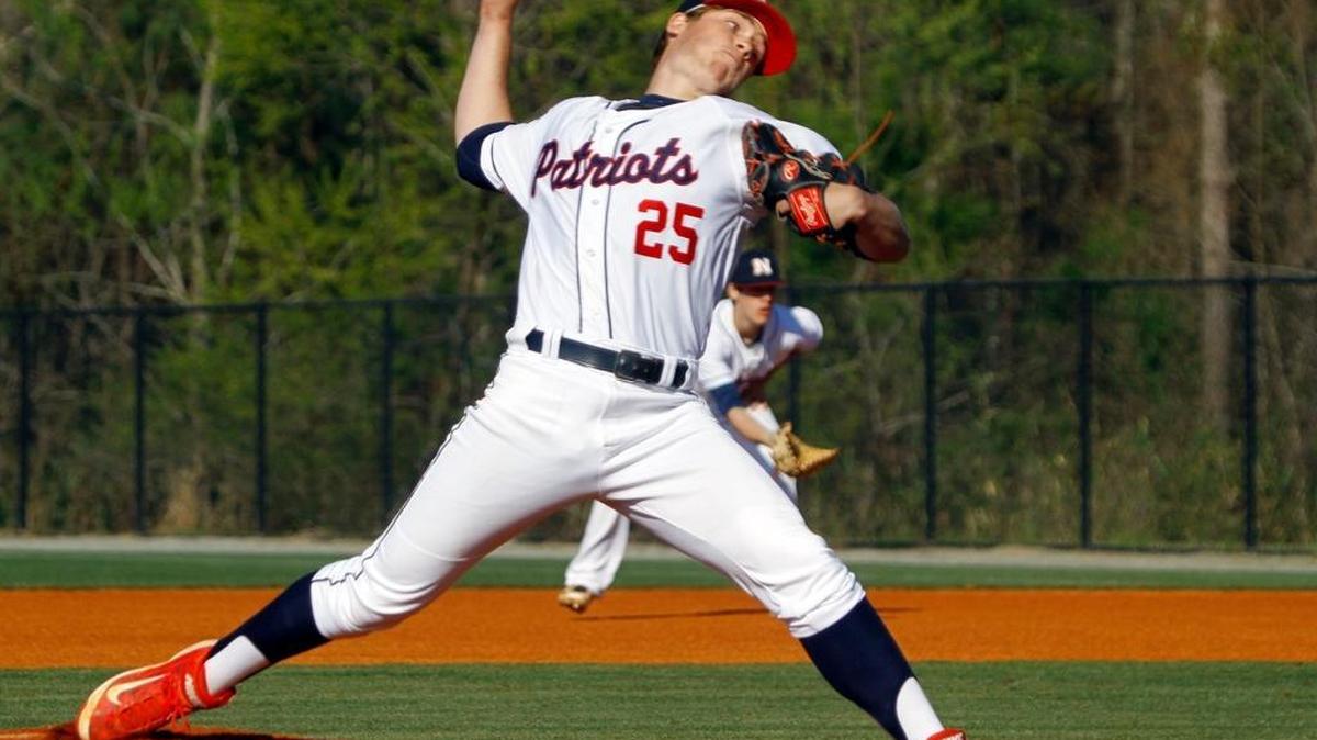 Northside High’s Drew Haywood pitches against Columbus High earlier this season.