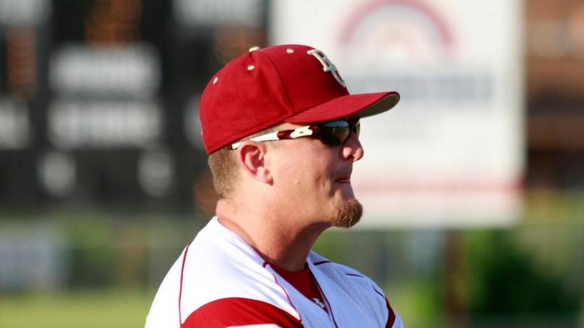 Suspended Russell County High School head baseball coach Tony Rasmus in an L-E file photo. Rasmus was recently sentenced for misdemeanor harassment.