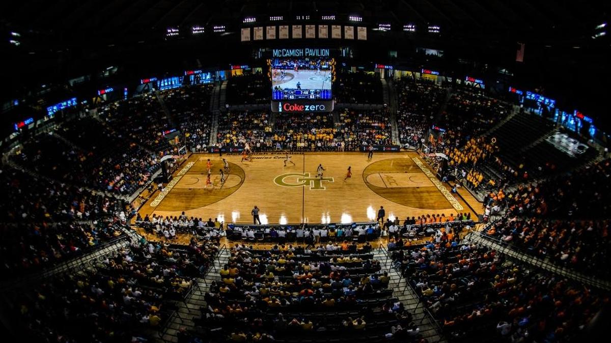 Georgia Tech’s McCamish Pavilion will host two of the days of the GHSA state basketball finals in 2017.