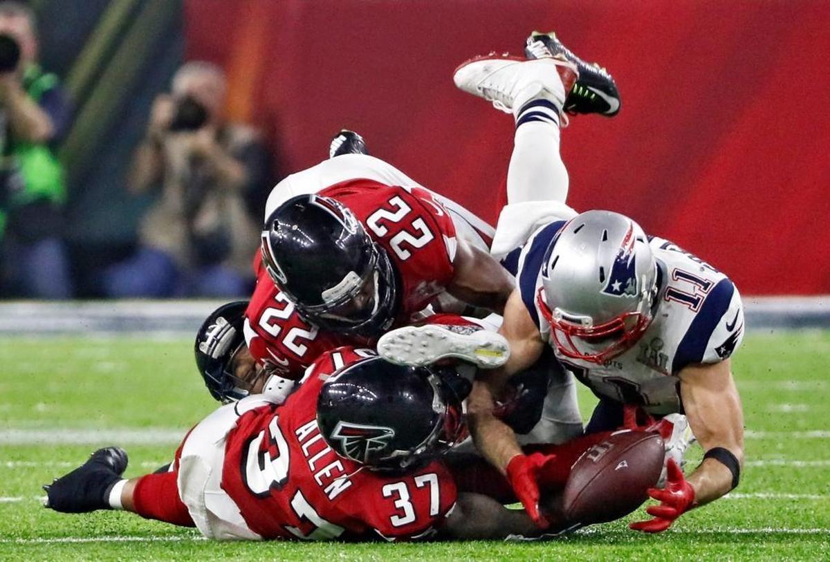 The Atlanta Falcons lost to the New England Patriots in Super Bowl LI on Sunday, Feb. 5, 2017 at NRG Stadium in Houston, Texas. They are calling it “The Catch.” If wide receiver Julian Edelman hadn’t made that catch, the biggest comeback in Super Bowl history might never have happened.