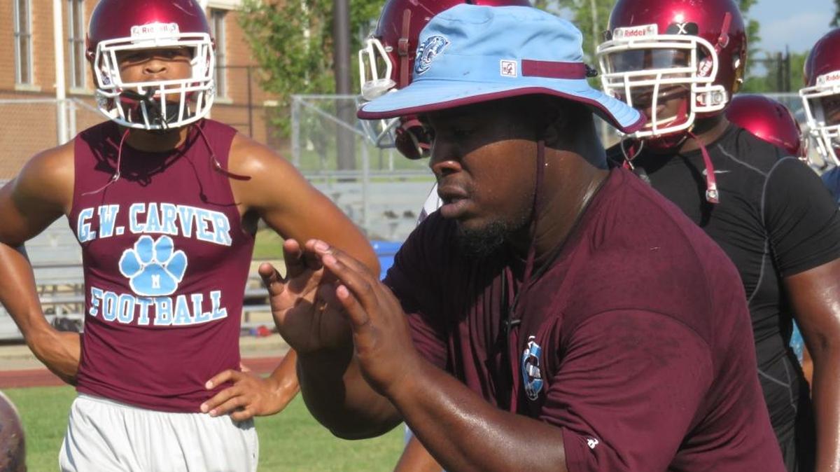 Carver head coach Calvin Arnold’s Tigers seek an important region victory when they face Cairo at Memorial Stadium Friday.