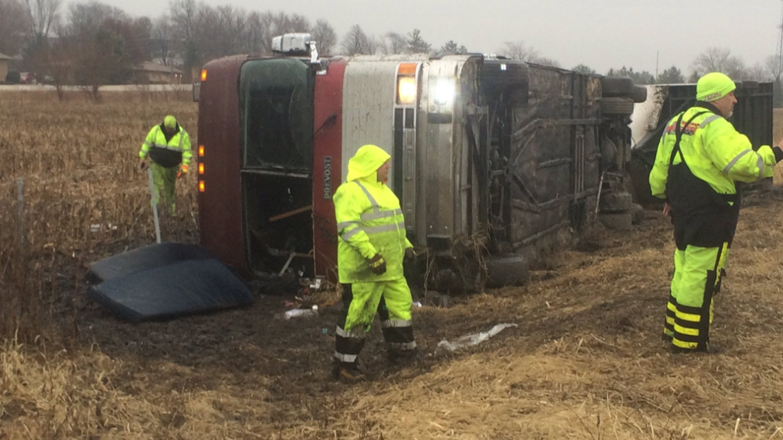 Cottonmouths recovering after crash; two kept overnight in hospital