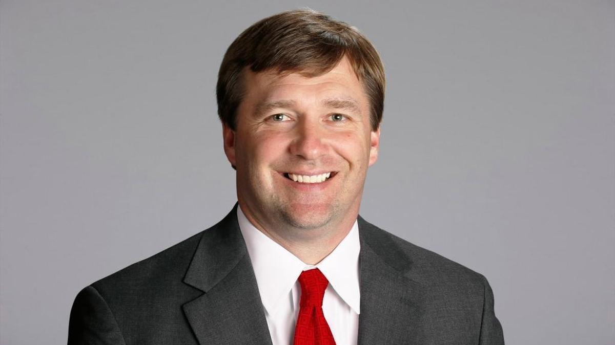 Georgia football coach Kirby Smart.
