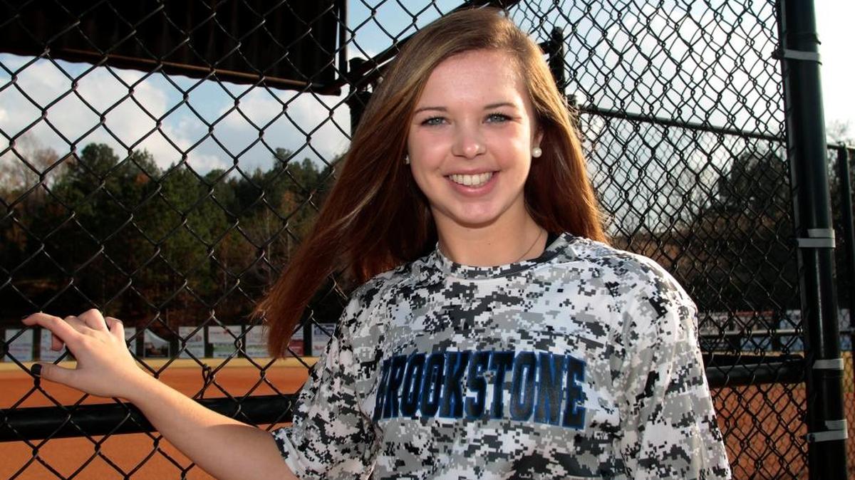 Brookstone’s Katherine Snavely’s impressive 2017 campaign has earned her All-Bi-City Fall Softball Offensive Hitter of the Year
